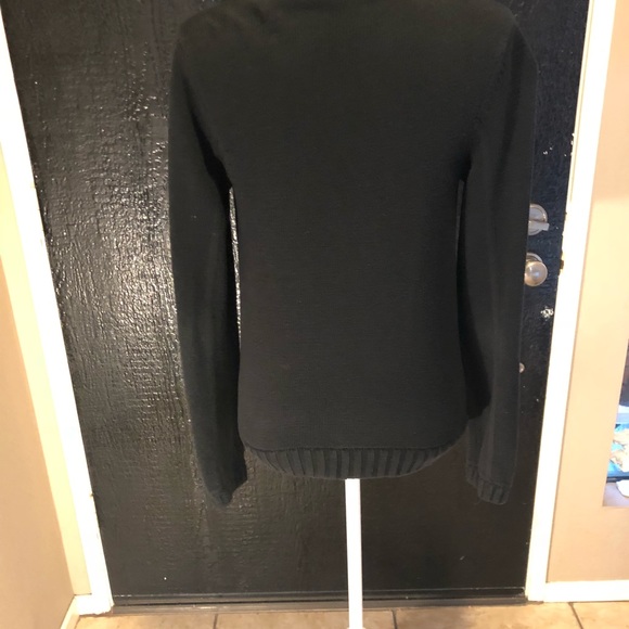 Eight Sixty Sailor style sweater black size medium - Picture 5 of 5